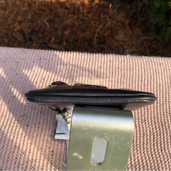 NWT - Dooney Bourke Florentine Small Coin Case in Navy - Picture 4 of 7